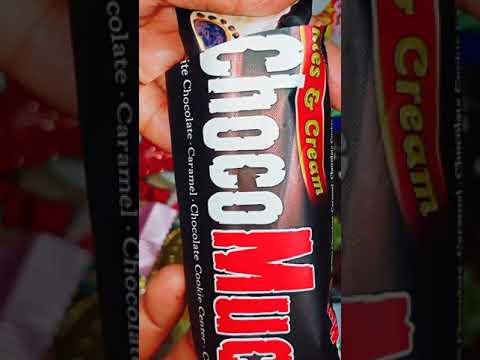 Opening Very yummy Chocolate Candy, Opening Choco Mucho Cookies & Cream #shorts