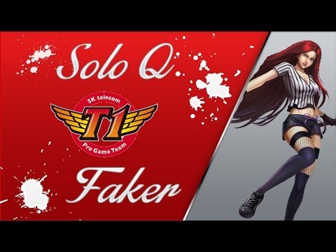 SKT T1 FaKer ~ Mid Preseason [S4] : Katarina vs Lulu {KR SOLO Q}