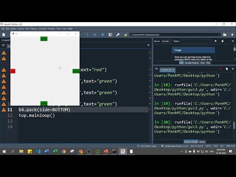 Python Tkinter Geometry Python Tkinte Tutorials In Hindi 03