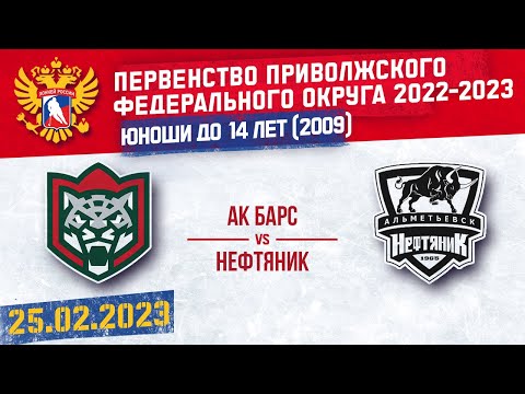 АК БАРС vs НЕФТЯНИК 2009 г. р. 25.02.2023