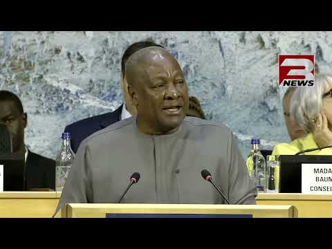 President Mahama Addresses World Leaders 79th World Health Assembly In Geneva-Switzerland