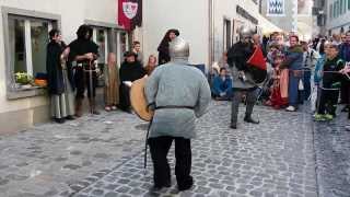 preview picture of video 'Mittelalterfest Ilanz vom 26.10.2013 (500 u. 300jähriges Jubiläum Stadtmauern) - Teil 2'