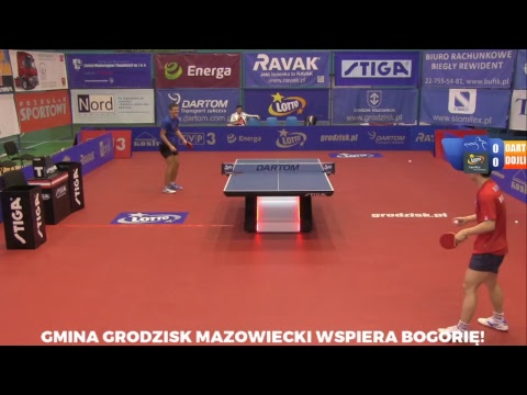 Mecz Lotto Superligi Tenisa Stołowego KS BOGORIA vs ZKS Palmiarnia Zielona Góra
