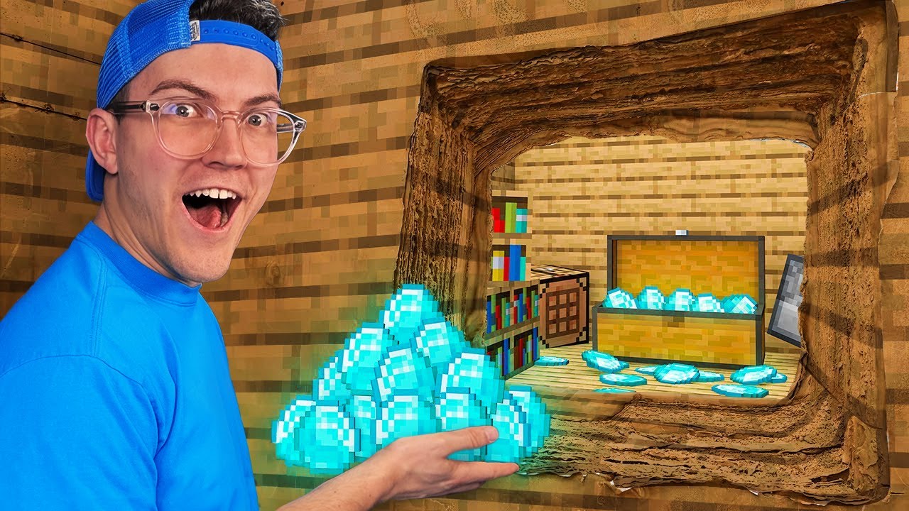 10 WAYS to STEAL DIAMONDS on MINECRAFT