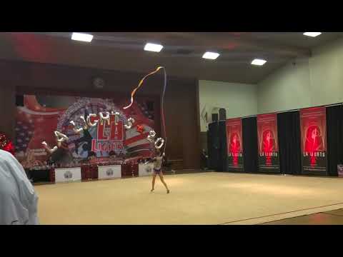 Birov Elizabeth USA - Ribbon - Level 10 Senior 2004 - LA Lights 2020