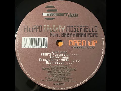 Filippo "Naughty" Moscatello - Open Up (FNM's Album Mix)