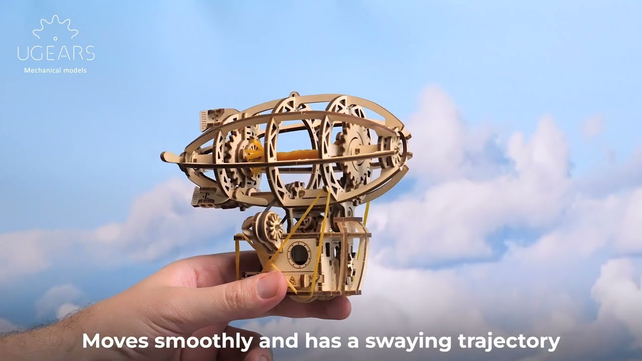 Steampunk Airship | Assemble me. Take to the skies for grand adventures!