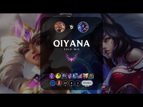 Qiyana Mid vs Ahri - EUW Master Patch 14.7