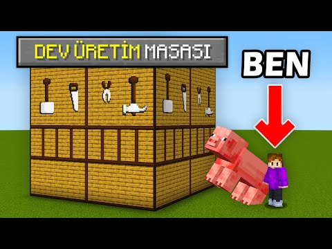 Minecraft ama DEVASA EŞYALARIM VAR!