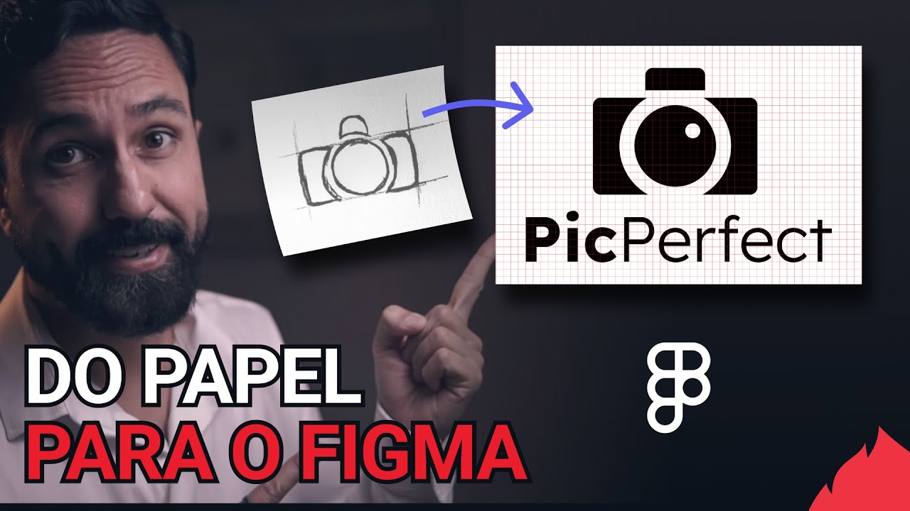 Create a LOGO from scratch in @figma (brand, visual identity, vectorized).