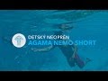 Neoprény Agama Nemo Short Superstretch tyrkysová