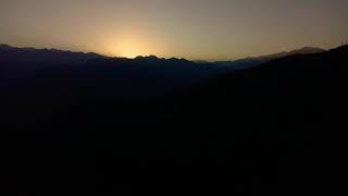 preview picture of video 'Awesome Sunrise in khajjiar behind pir panjal range'