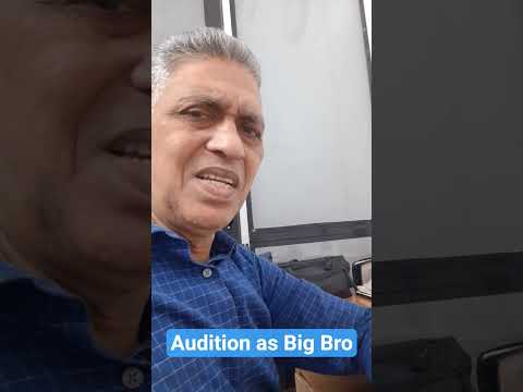 Sandip V Pednekar Big Bro Audition