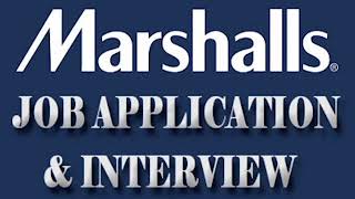 Marshalls Job Application & Interview