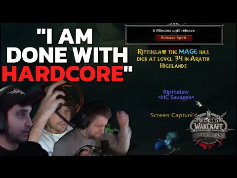 SO MUCH RAAAGE - WoW Hardcore Challenge Highlights