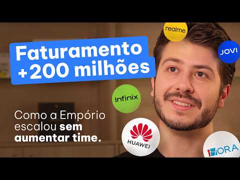 Como uma das maiores distribuidoras de&nbsp;celulares do&nbsp;Brasil escalou sem aumentar o&nbsp;time