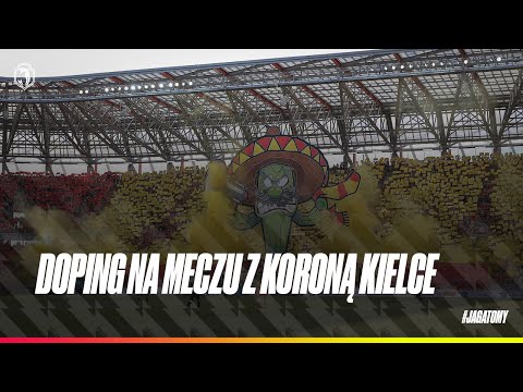 Doping na meczu z Koroną Kielce