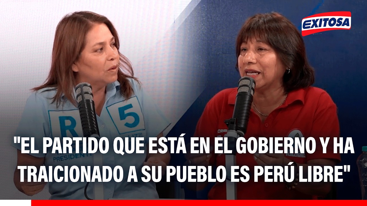 🔴🔵 "El partido que está en el Gobierno y ha traicionado a su pueblo es Perú Libre"
