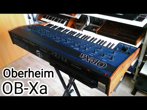 Oberheim OB-Xa Analog Synthesizer (1981) "Oberfett Xa"