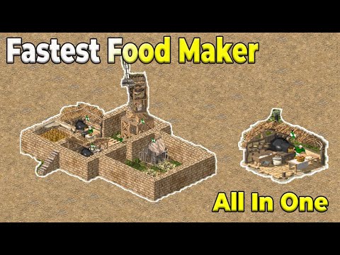 Fastest Bread Baker's In Stronghold Crusader | Fast Bread Maker Trick Stronghold Crusader