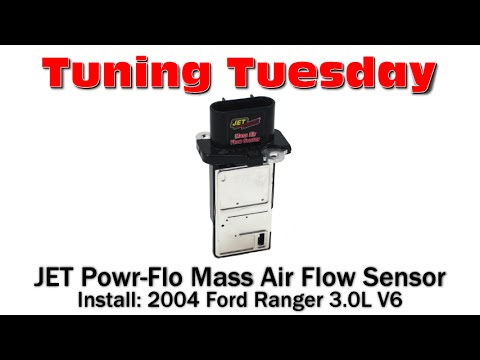 JET Powr-Flo Mass Air Flow Sensor: 2004 Ford Ranger XLT Install