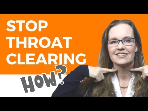 New Video: Excessive Throat Clearing: Get Rid of Throat Clearing Habit ...