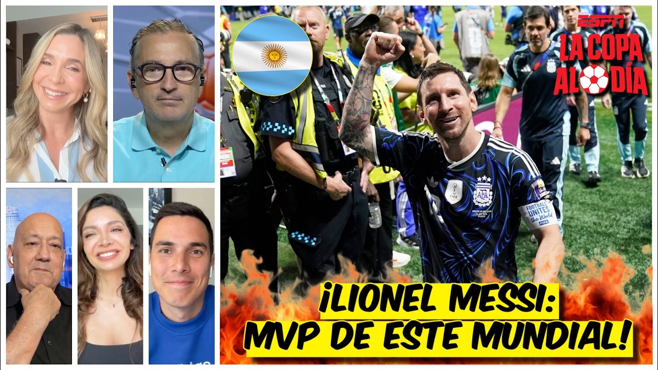 LIONEL MESSI LIDERÓ a ARGENTINA a su SEGUNDA FINAL MUNDIALISTA CONSECUTIVA | La Copa Al Día