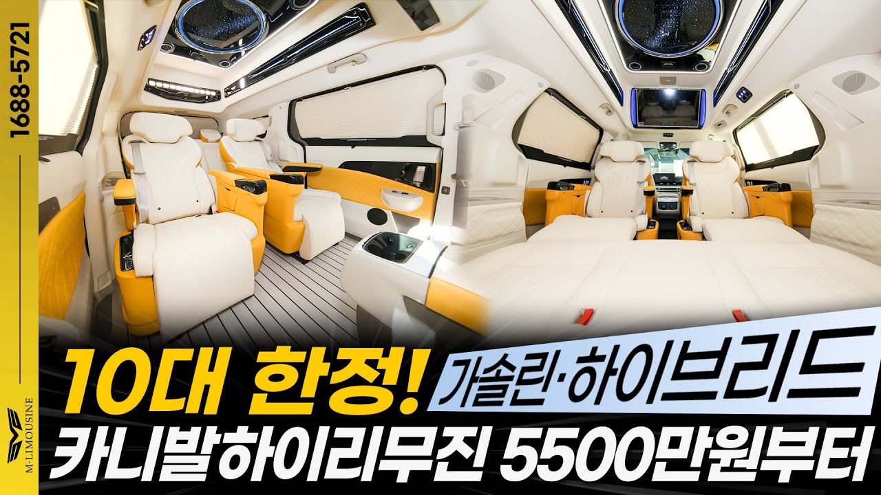 [225화] 카니발 하이리무진, 순정보다 싼데 스틸루프까지?! 5천만원대 끝판왕 등장 가성비 미쳤다!