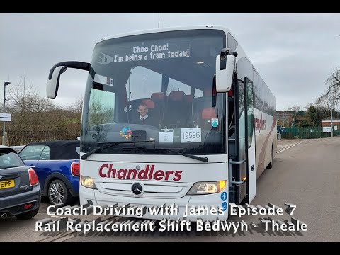 Coach Driving with James Ep.7 - Bedwyn to Theale Rail Replacement Shift