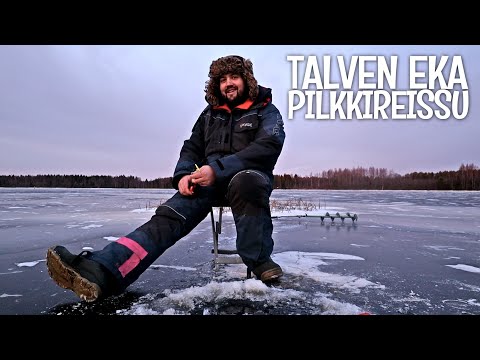 OPETAN SUT PILKKIMÄÄN AHVENIA PYSTYPILKILLÄ JA TASAPAINOPILKILLÄ