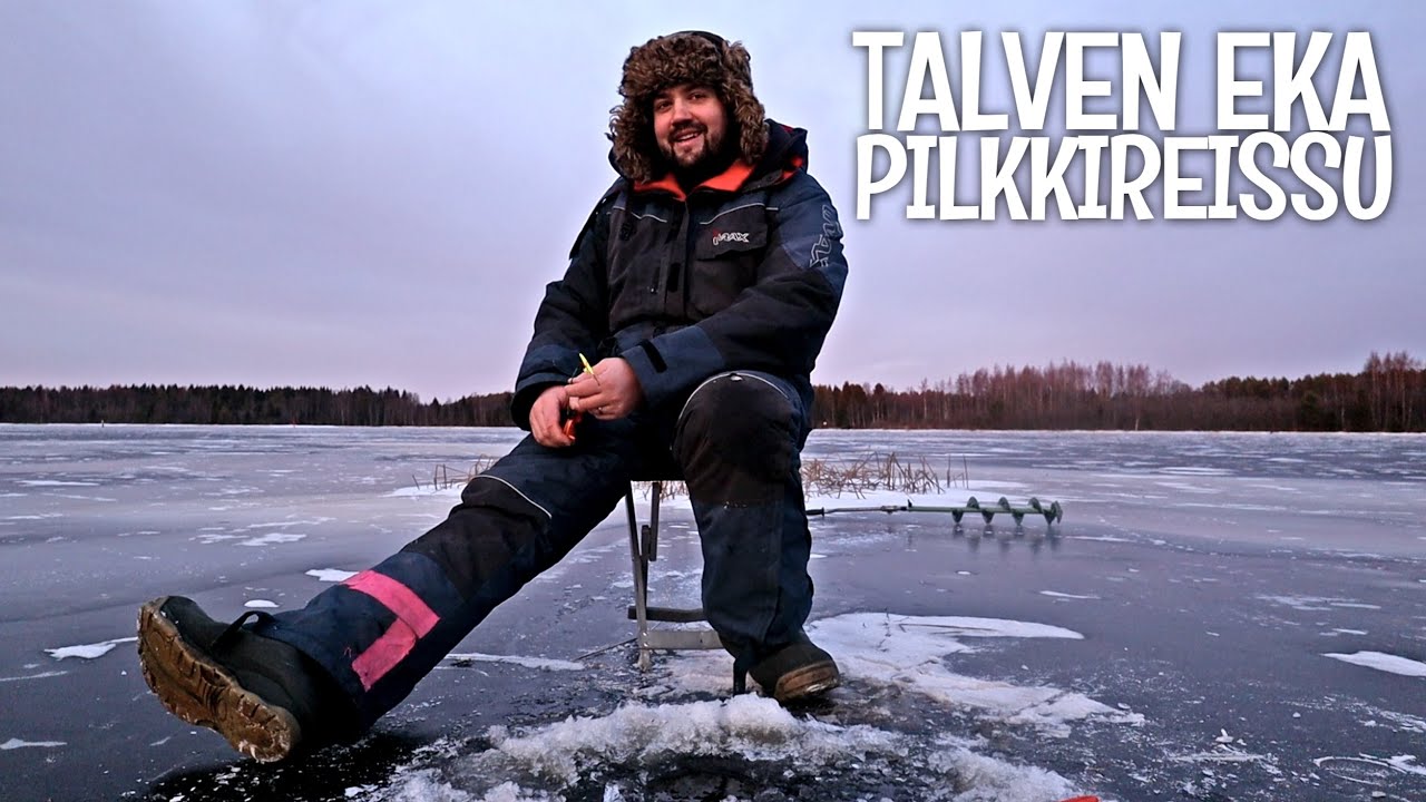 OPETAN SUT PILKKIMÄÄN AHVENIA PYSTYPILKILLÄ JA TASAPAINOPILKILLÄ