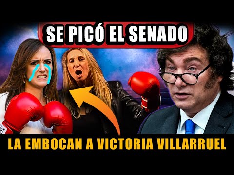 SE AGARRAN DE LAS MECHAS!🔥 KARINA MILEI CONTRA VILLARRUEL! PELEAN POR EL CONTROL DEL SENADO!