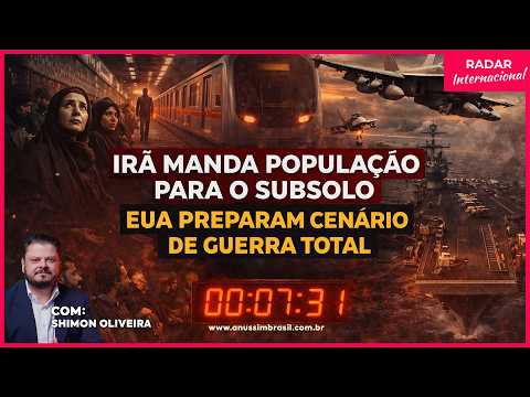 Iran sends population underground | US prepares for total war