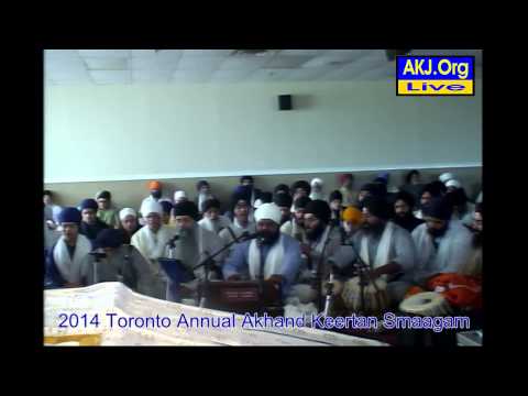 061 Toronto July 2014 Smaagam - Thursday Morning Keertan - Bh. Anantvir Singh Jee LA