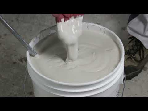Drywall Texture Mud Mixing