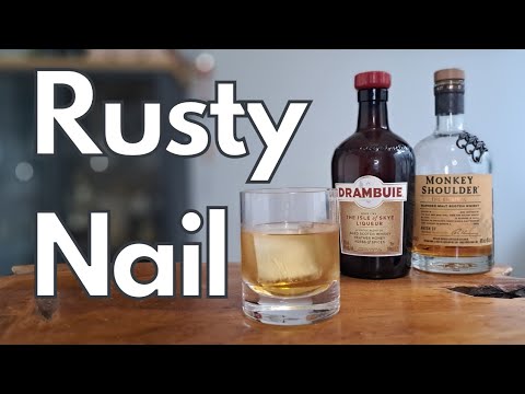 A SIMPLE CLASSIC | Rusty Nail Cocktail Recipe