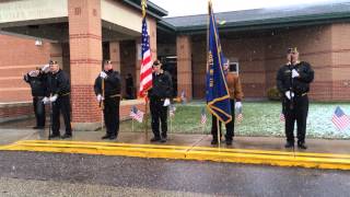 preview picture of video 'Post 172 Veterans Day Ceremony at North Freedom Elementary School'