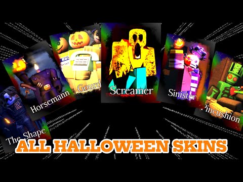 SCARING SURVIVORS TO DEATH WITH ALL THE NEW HALLOWEEN SKINS 🎃