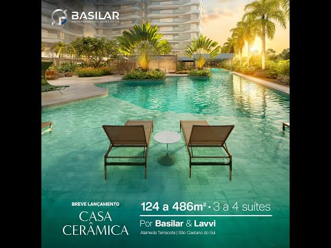 Casa Ceramica, Espaço Cerâmica - 130m², 171m² e 242m², de 3 a 4 Suites em São Caetano do Sul