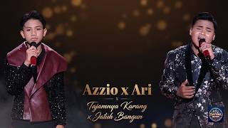 Download lagu ARI x AZZIO - Jatuh Bangun x Tajamnya Karang || Kompetisi DA8 Top 12 Malam Kedua Result mp3