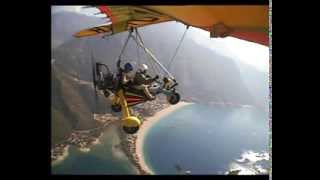 preview picture of video 'Claudia  microlighting over Hisaronu, Fethiye and Oludeniz, Turkey October 2011. (part 1)'