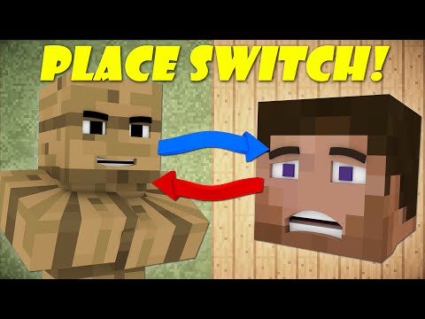 If Players And Blocks Switched Places - Minecraft