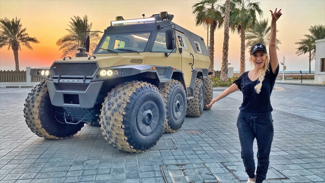 Floating Monster Truck Spotted in Dubai