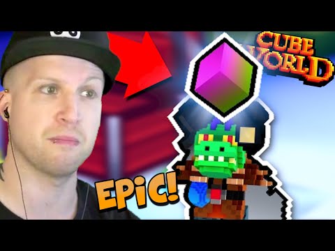 MY FIRST LEGENDARY ARTIFACT! | Cube World - Part 7