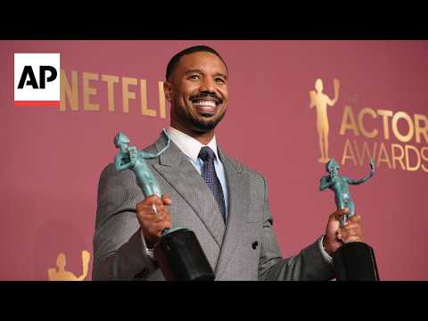 Video Thumbnail: SAG Awards 2026: 'Sinners,' 'The Pitt' and 'The Studio' win big