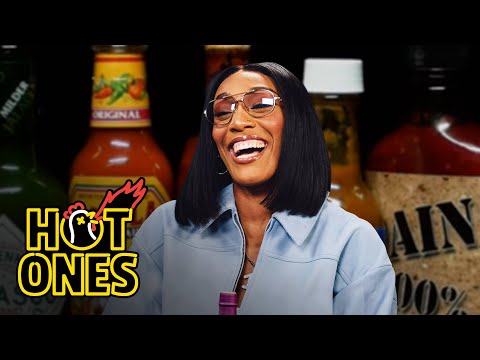 A’ja Wilson Insists She’s Good While Eating Spicy Wings | Hot Ones
