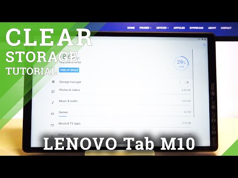 How to Clean Storage in LENOVO Tab M10 – Delete Junk Files