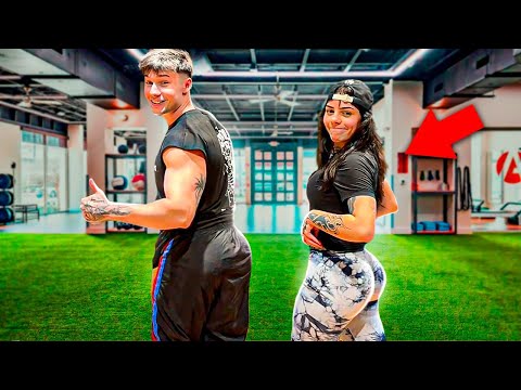 ENTRENANDO CON MILICA POR PRIMERA VEZ