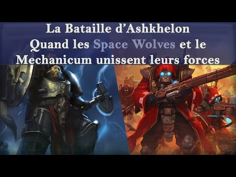 Lore Warhammer 40K - Chronologia - La Bataille d'Ashkhelon avec les Space Wolves et le Mechanicum