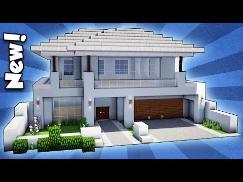 WiederDude Tutorials - Minecraft: How to Build a Modern House - Easy Tutorial